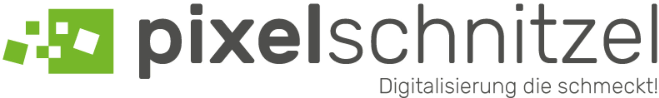 Logo von pixelschnitzel - Digitalisierung die schmeckt